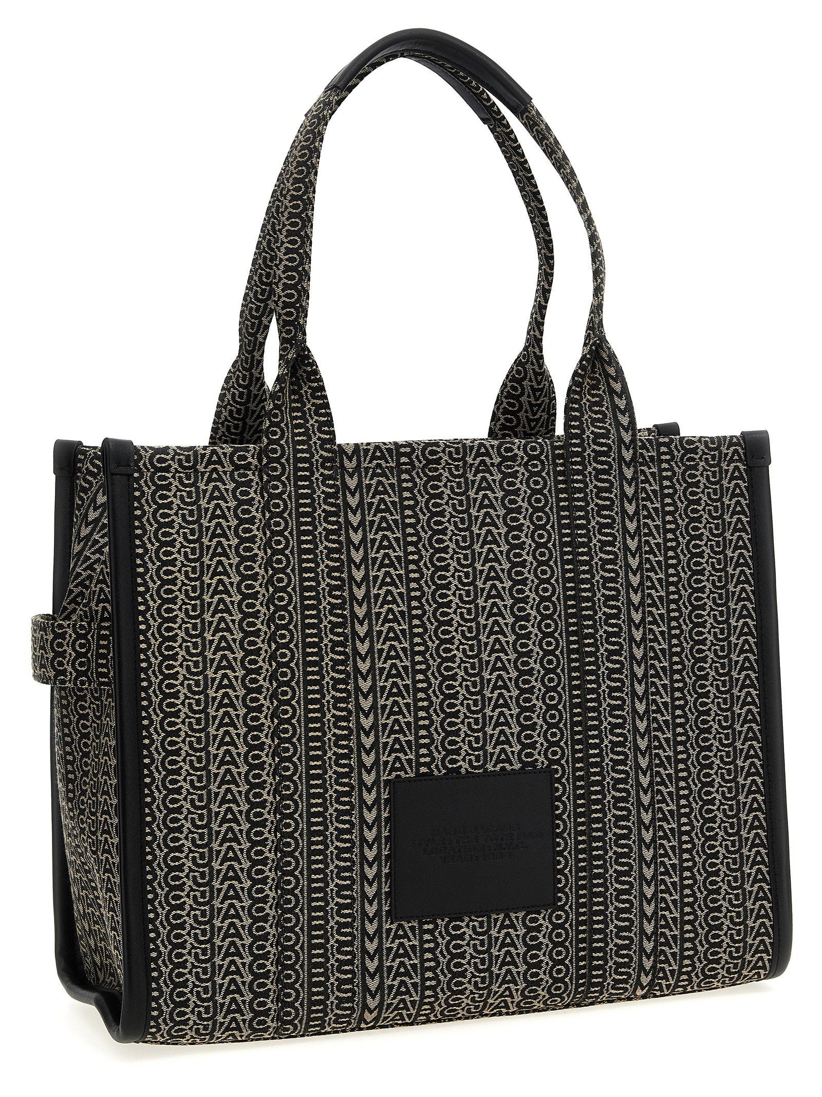 Marc Jacobs Women's The Monogram Jacquard Large Tote Shopping Bag
