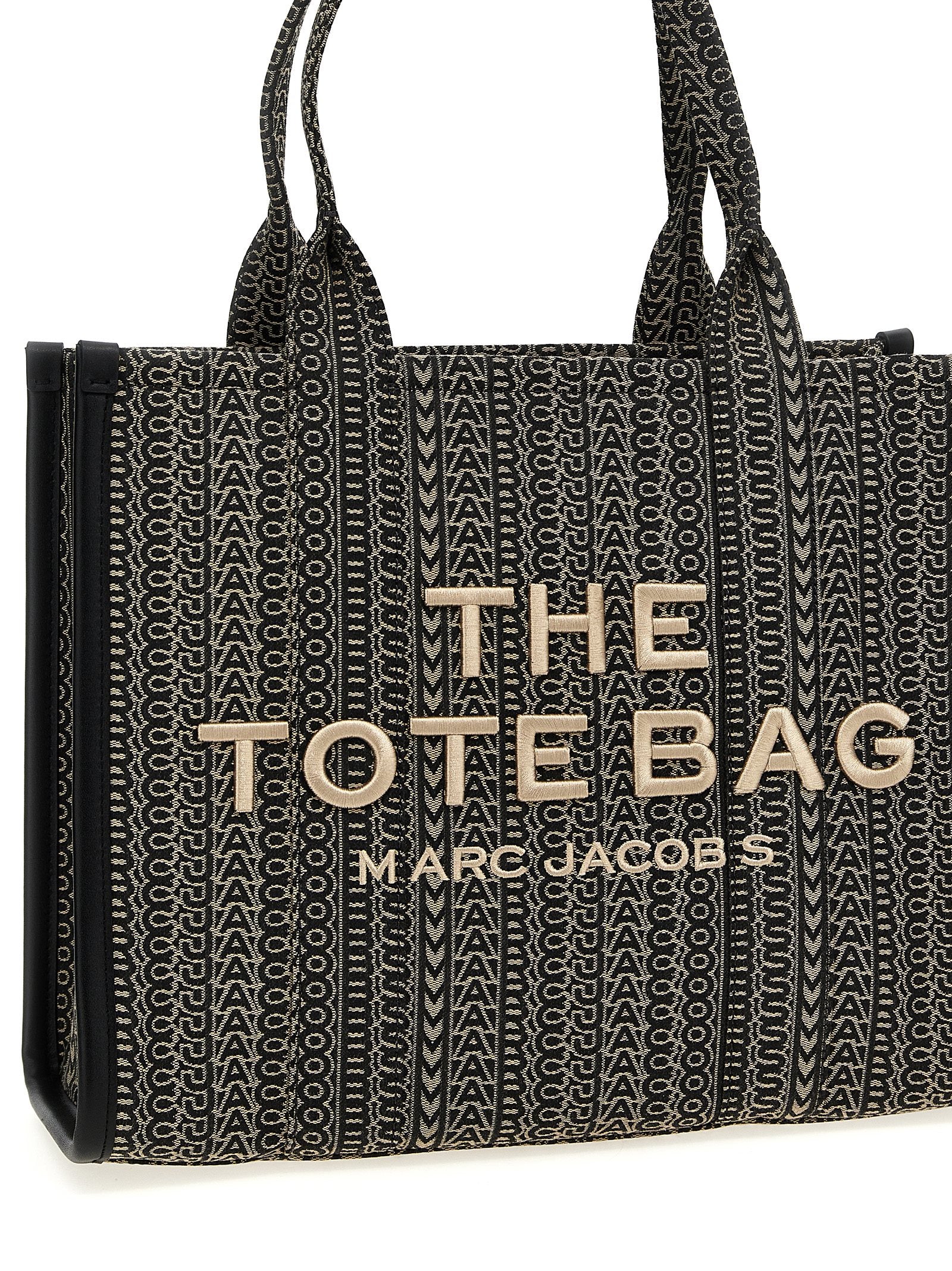 Marc Jacobs Women's The Monogram Jacquard Large Tote Shopping Bag