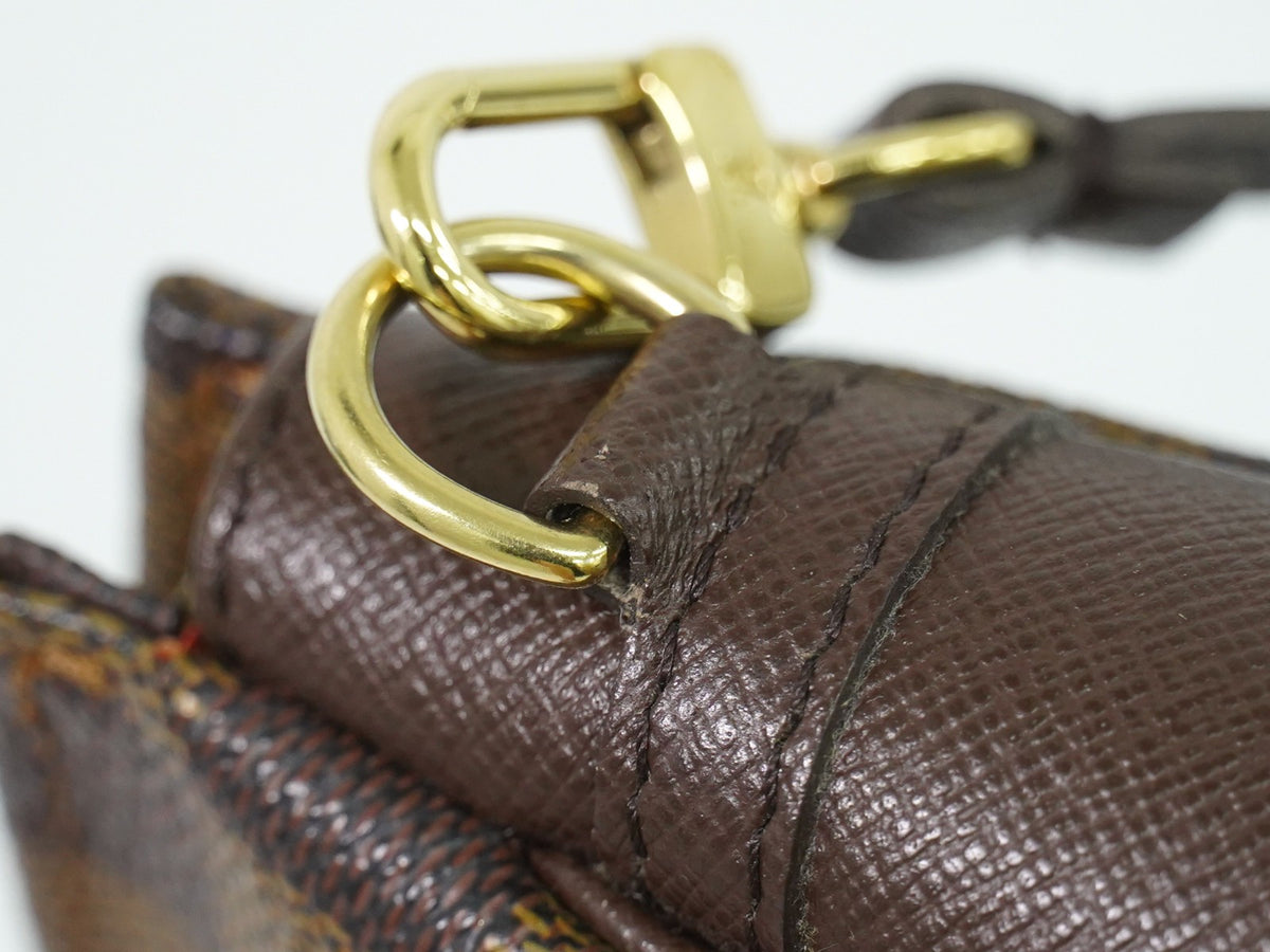 Louis Vuitton Trousse Make Up Damier Brown Canvas Clutche & Pouche Bag (Pre-Owned)
