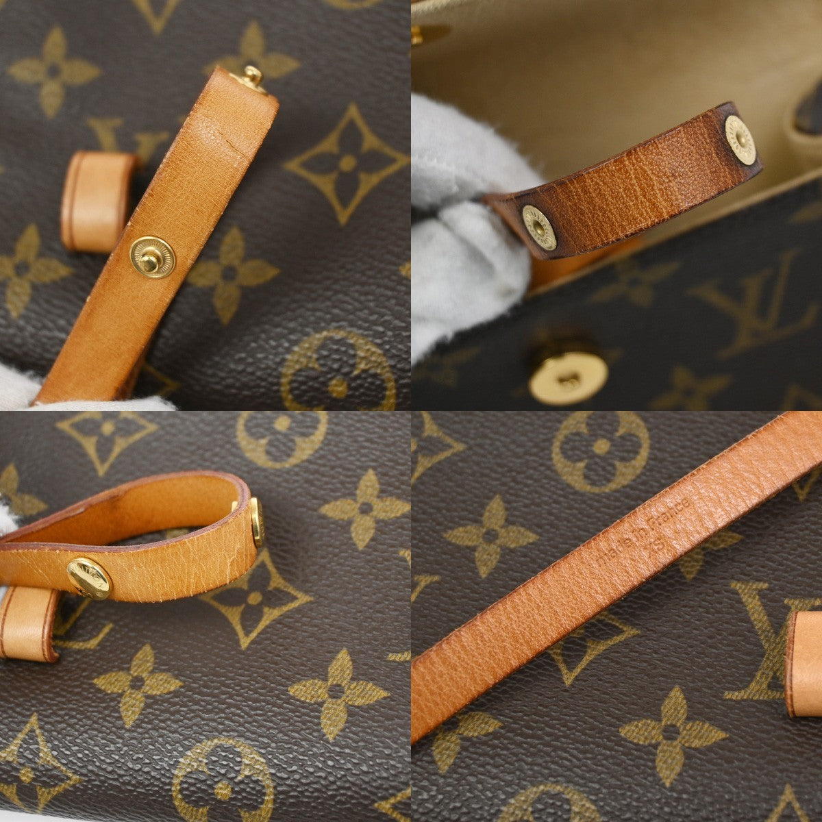 Louis Vuitton Florentine Waist Monogram Canvas Brown Canvas Clutche & Pouche Bag (Pre-Owned)