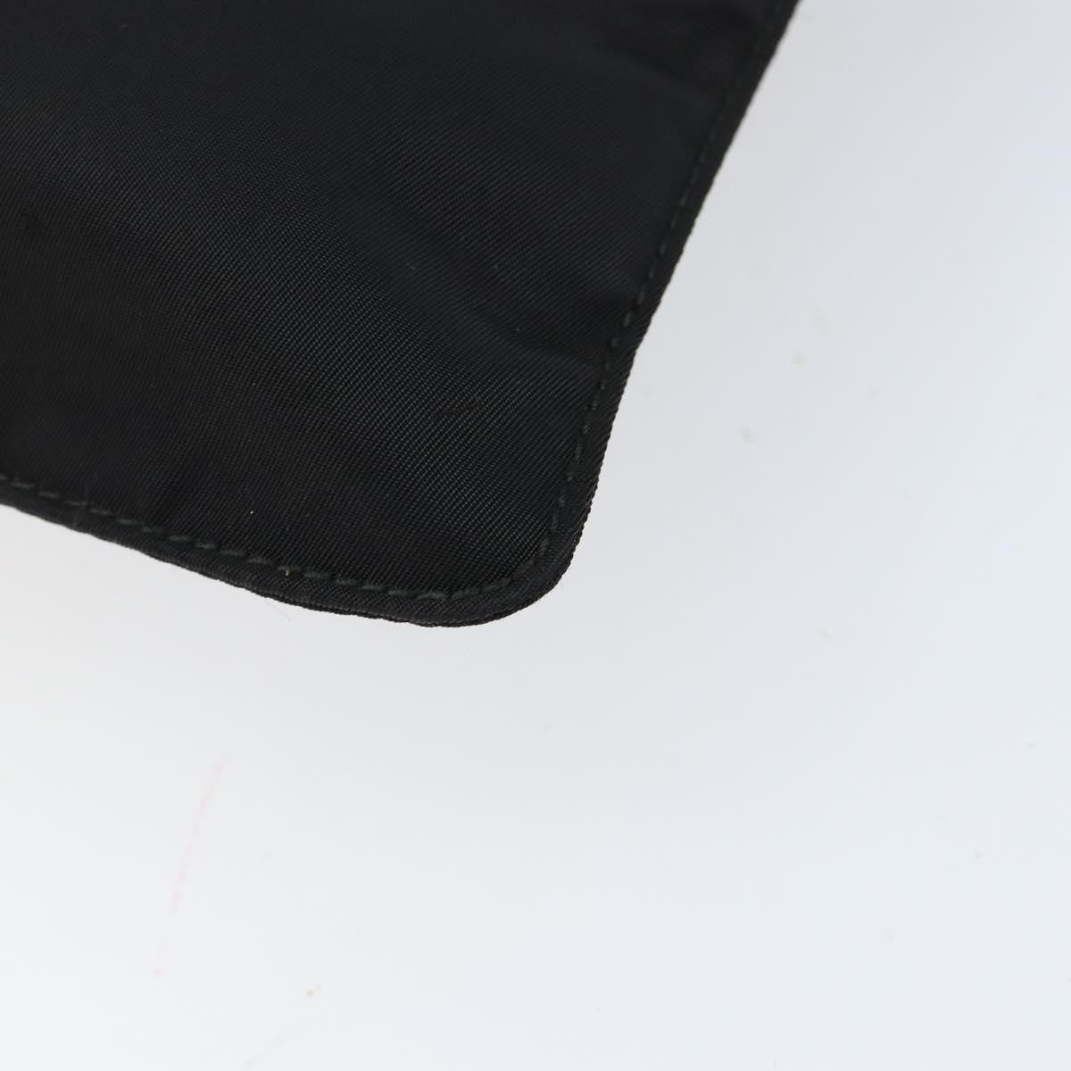 Prada Front Pocket Messenger Tessuto Black Nylon Shoulder Bag Bag (Pre-Owned)