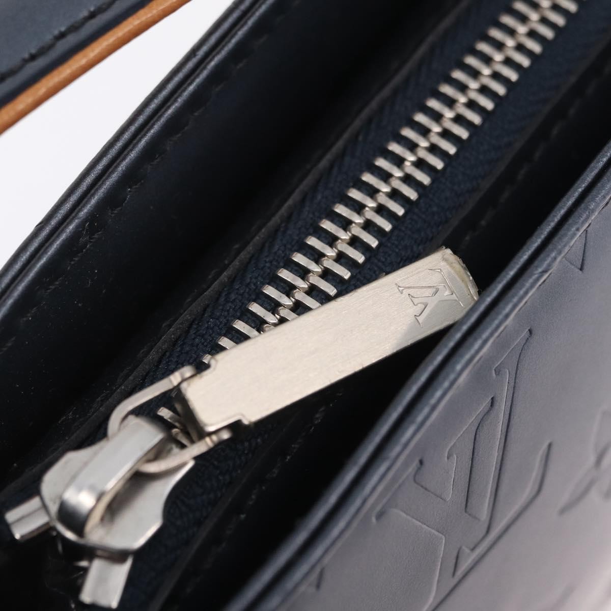 Louis Vuitton Mat Fowler Monogram Vernis Navy Canvas Handbag (Pre-Owned)