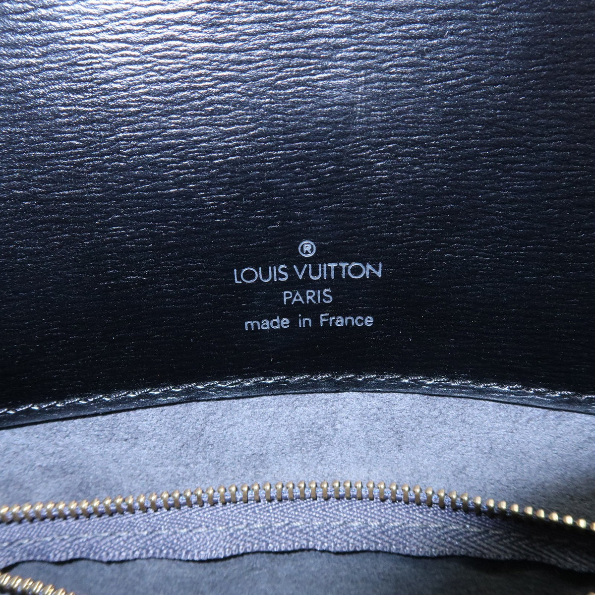 Louis Vuitton Buci Epi Leather Black Leather Handbag (Pre-Owned)