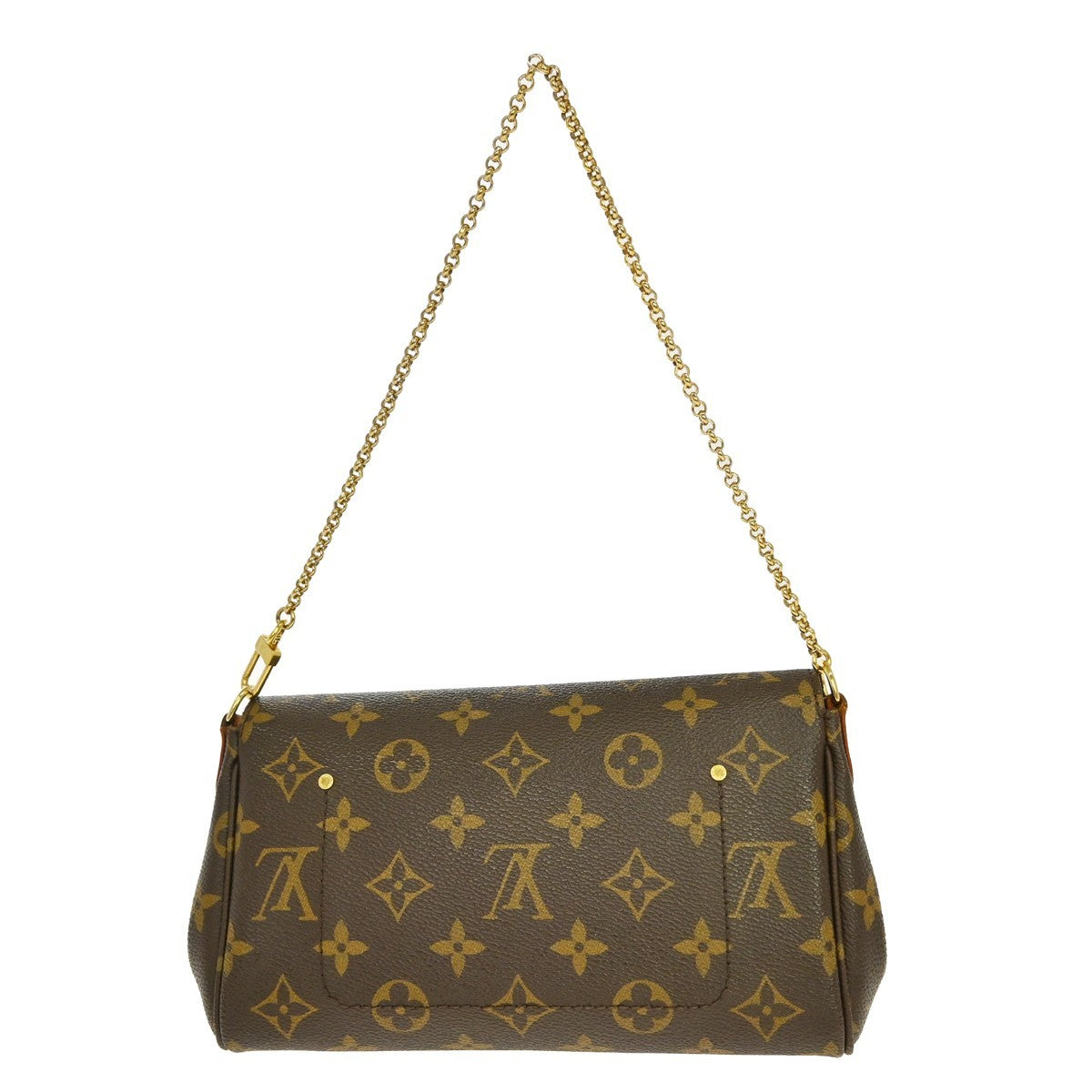 Louis Vuitton Favorite Monogram Canvas Brown Canvas Crossbody Bag Bag (Pre-Owned)