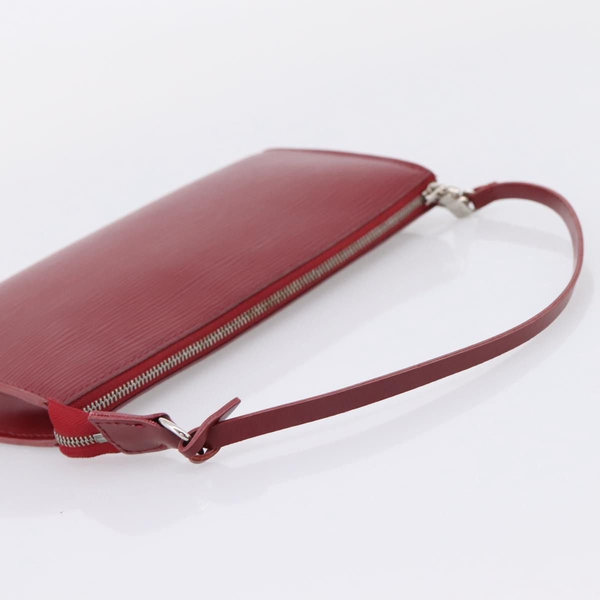 Louis Vuitton Pochette Accessoires Nm Epi Leather Red Leather Clutche & Pouche Bag (Pre-Owned)