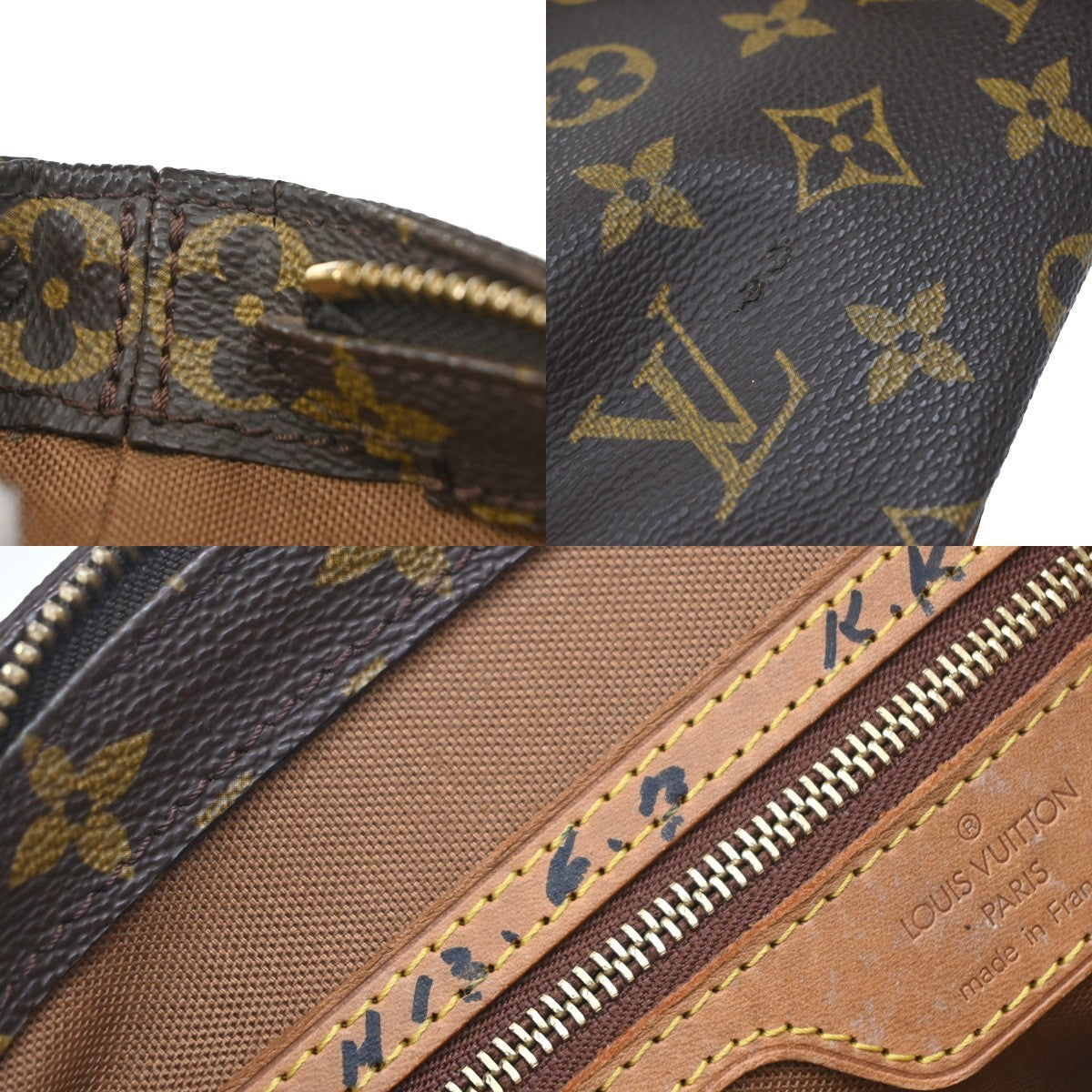 Louis Vuitton Cabas Piano Monogram Canvas Brown Canvas Tote Bag Bag (Pre-Owned)