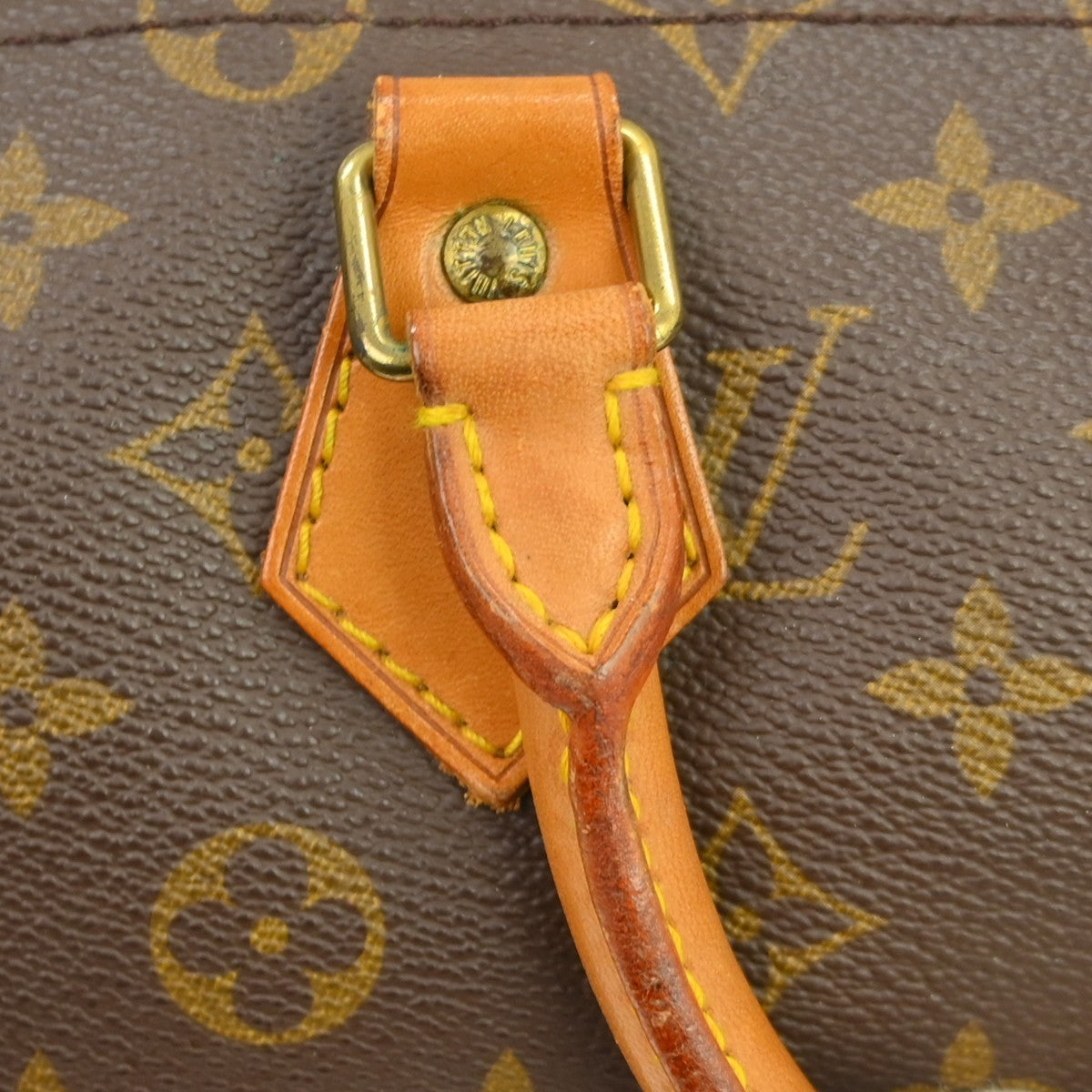 Louis Vuitton Speedy Monogram Canvas Brown Canvas Handbag (Pre-Owned)