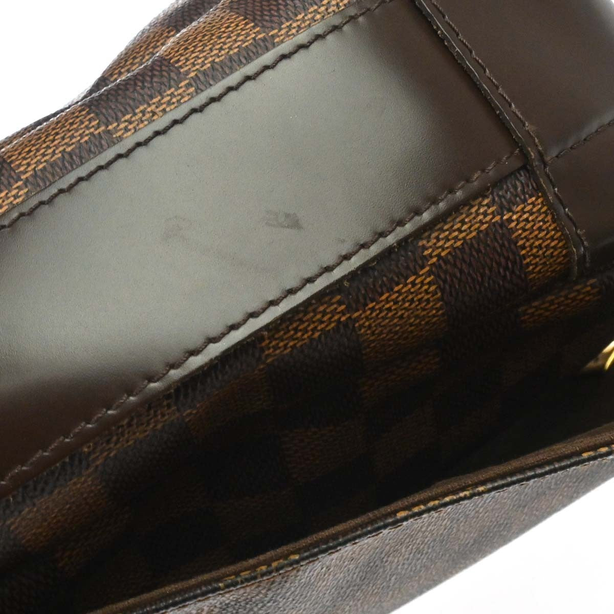 Louis Vuitton Bastille Damier Brown Canvas Shoulder Bag Bag (Pre-Owned)
