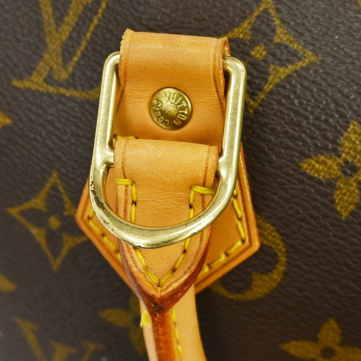 Louis Vuitton Alma Monogram Canvas Brown Canvas Handbag (Pre-Owned)