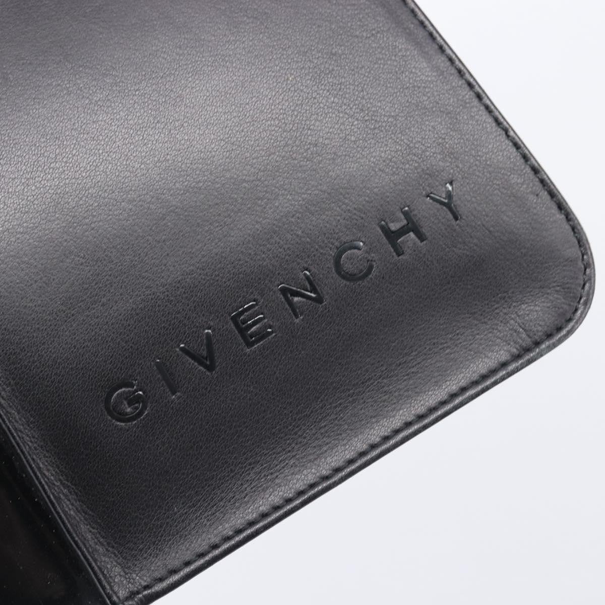 Givenchy Handbag Leather Black Leather Handbag (Pre-Owned)