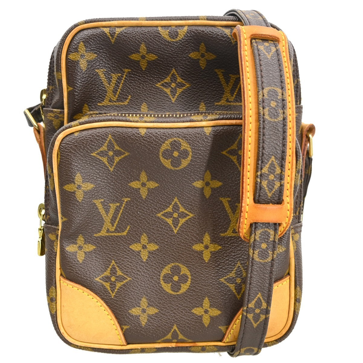 Louis Vuitton Amazone Monogram Brown Canvas Shoulder Bag Bag (Pre-Owned)