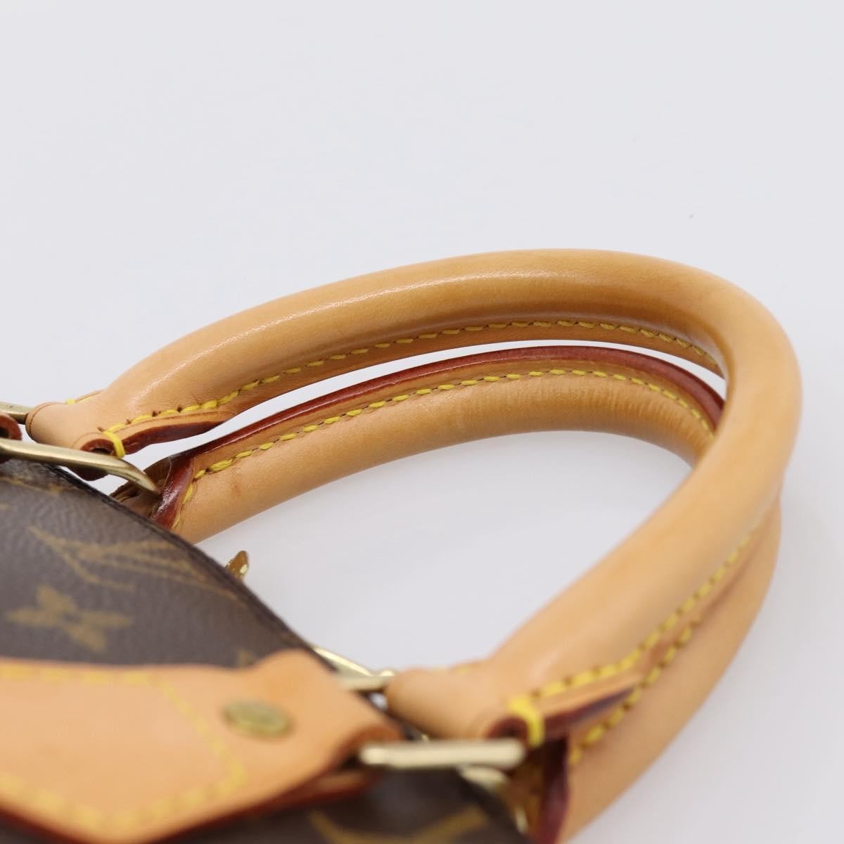 Louis Vuitton Alma Monogram Canvas Brown Canvas Handbag (Pre-Owned)