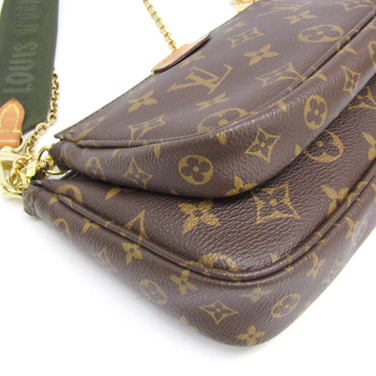 Louis Vuitton Multi Pochette Accessoires Pouch Monogram Canvas Brown Canvas Clutche & Pouche Bag (Pre-Owned)