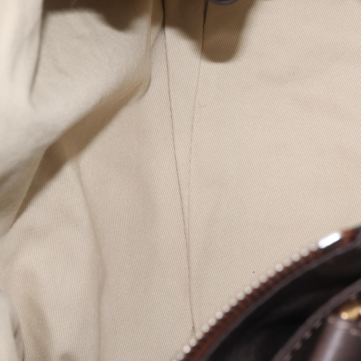 Chloe Paddington Lock Leather Brown Leather Handbag (Pre-Owned)
