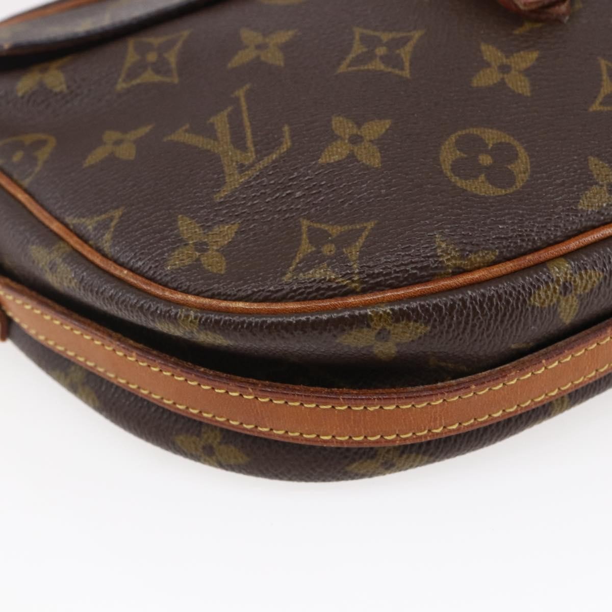 Louis Vuitton Jeune Fille Monogram Canvas Brown Canvas Shoulder Bag Bag (Pre-Owned)