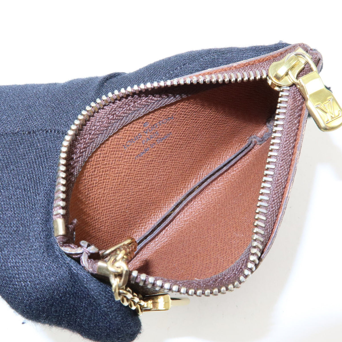 Louis Vuitton Key Monogram Canvas Brown Canvas Clutche & Pouche Bag (Pre-Owned)