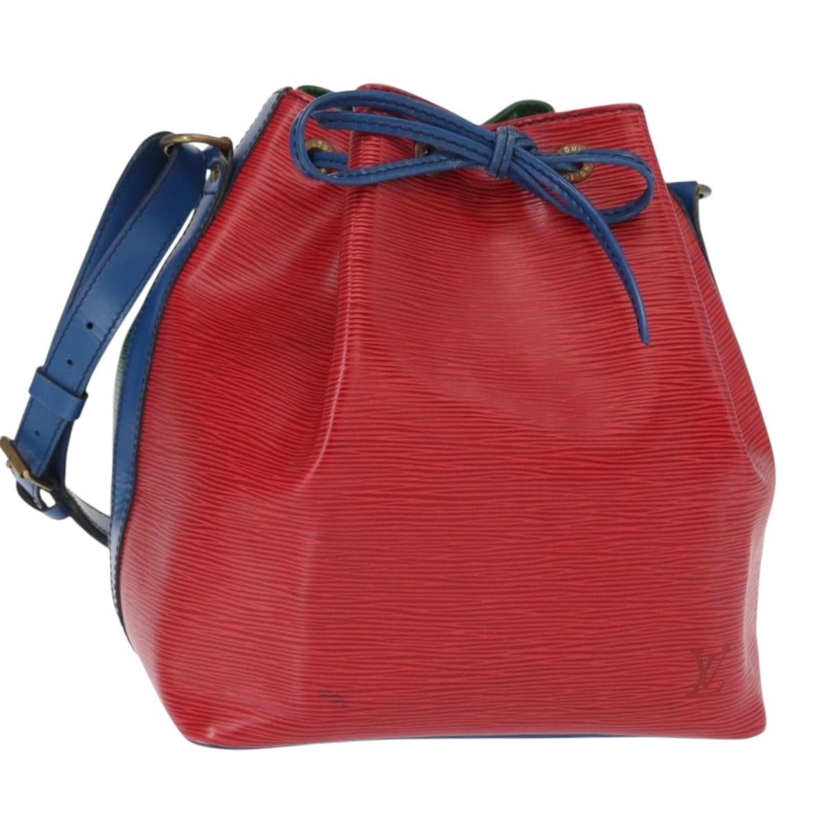 Louis Vuitton Tricolor Petit Noe Nm Epi Leather Multicolour Leather Shoulder Bag Bag (Pre-Owned)