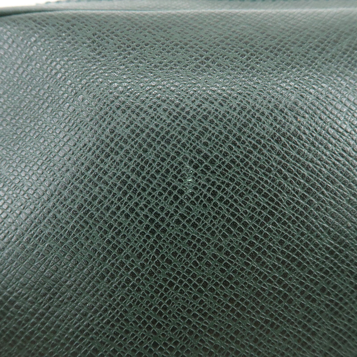 Louis Vuitton Toiletry Pouch Taiga Leather Green Leather Clutche & Pouche Bag (Pre-Owned)