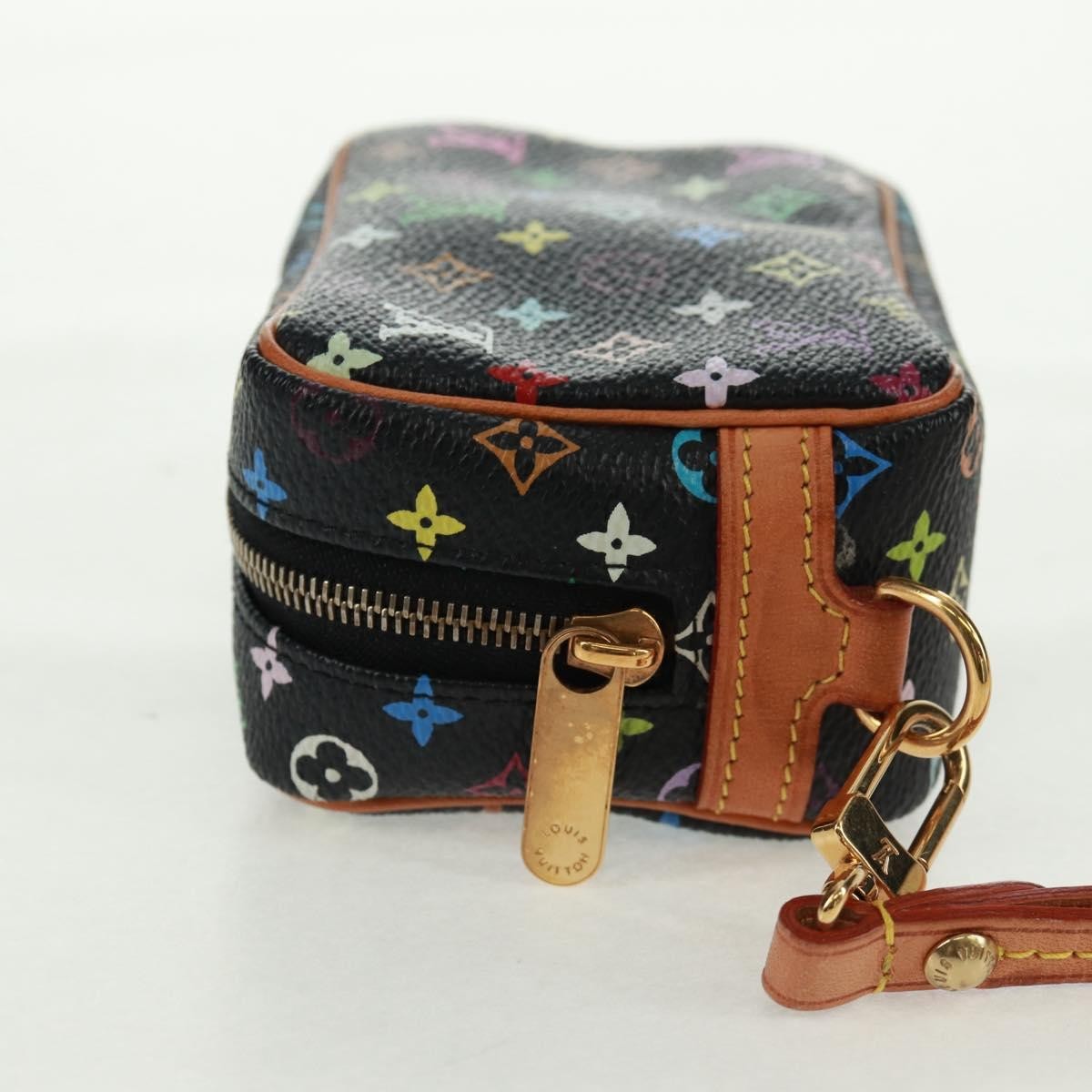 Louis Vuitton Wapity Trousse Monogram Multicolor Black Canvas Clutche & Pouche Bag (Pre-Owned)
