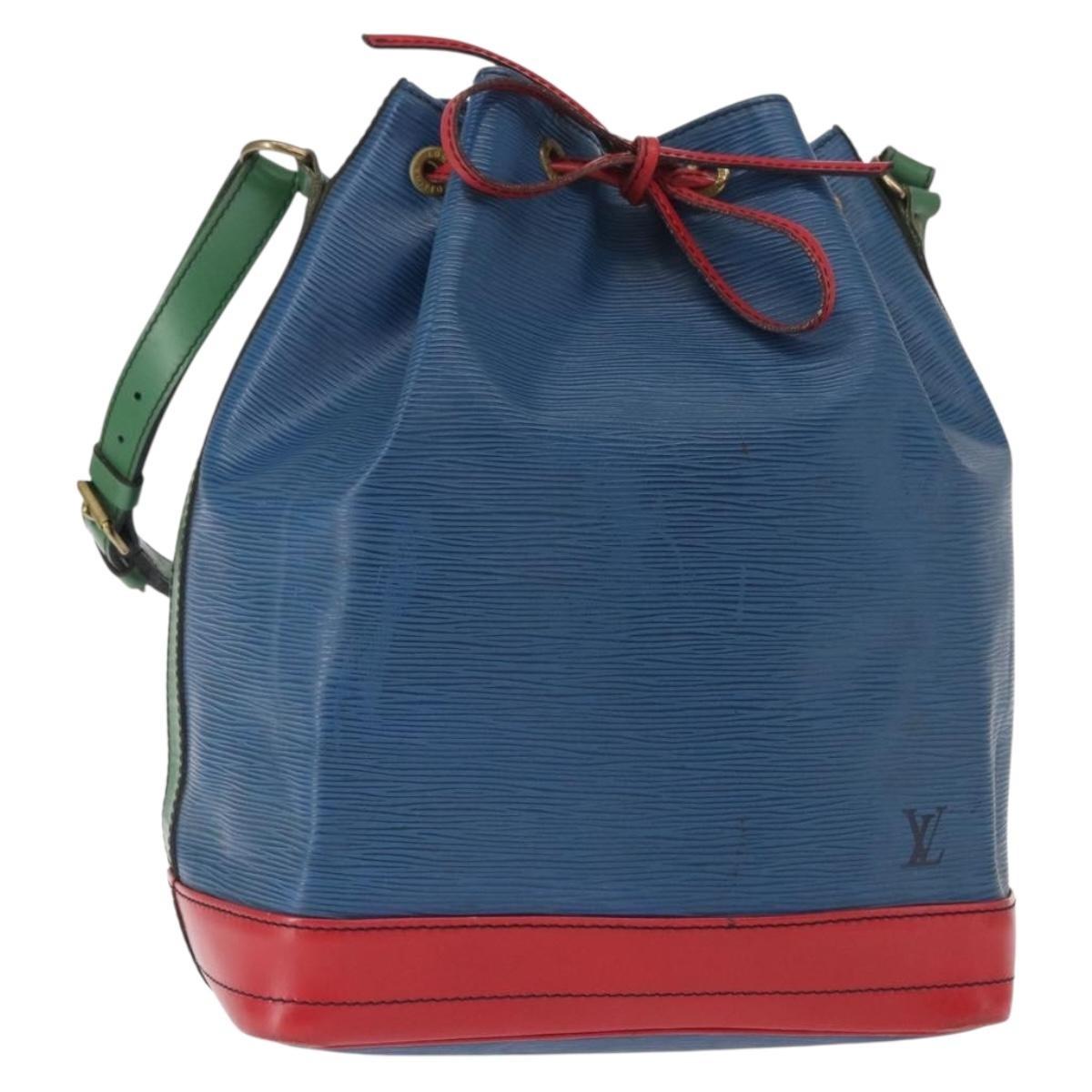 Louis Vuitton Tricolor Noe Epi Leather Blue Leather Shoulder Bag Bag (Pre-Owned)
