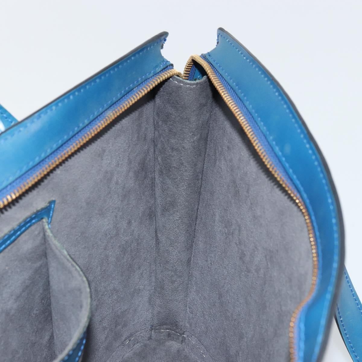 Louis Vuitton Saint Jacques Epi Leather Blue Leather Handbag (Pre-Owned)