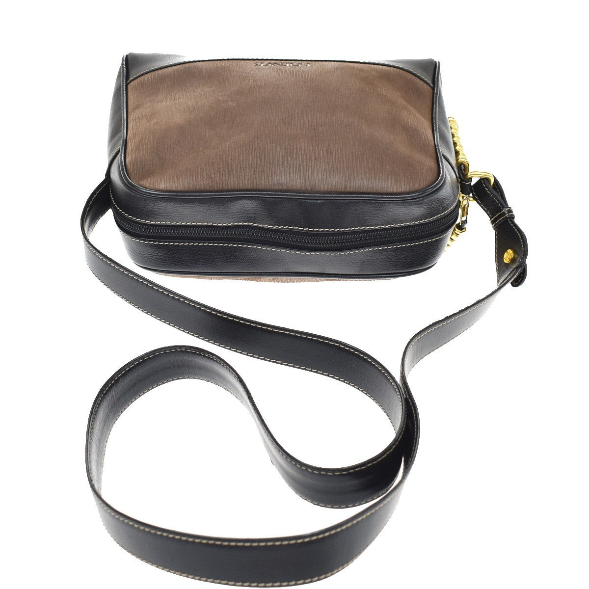 Loewe Velazquez Shoulderbag Leather Brown Leather Shoulder Bag Bag (Pre-Owned)