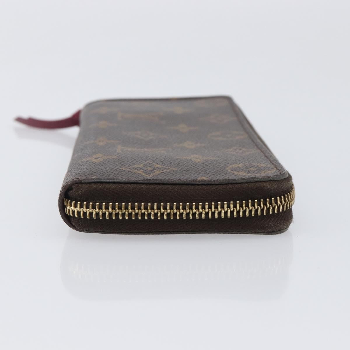 Louis Vuitton Clemence Monogram Canvas Brown Canvas Wallets Accessory (Pre-Owned)