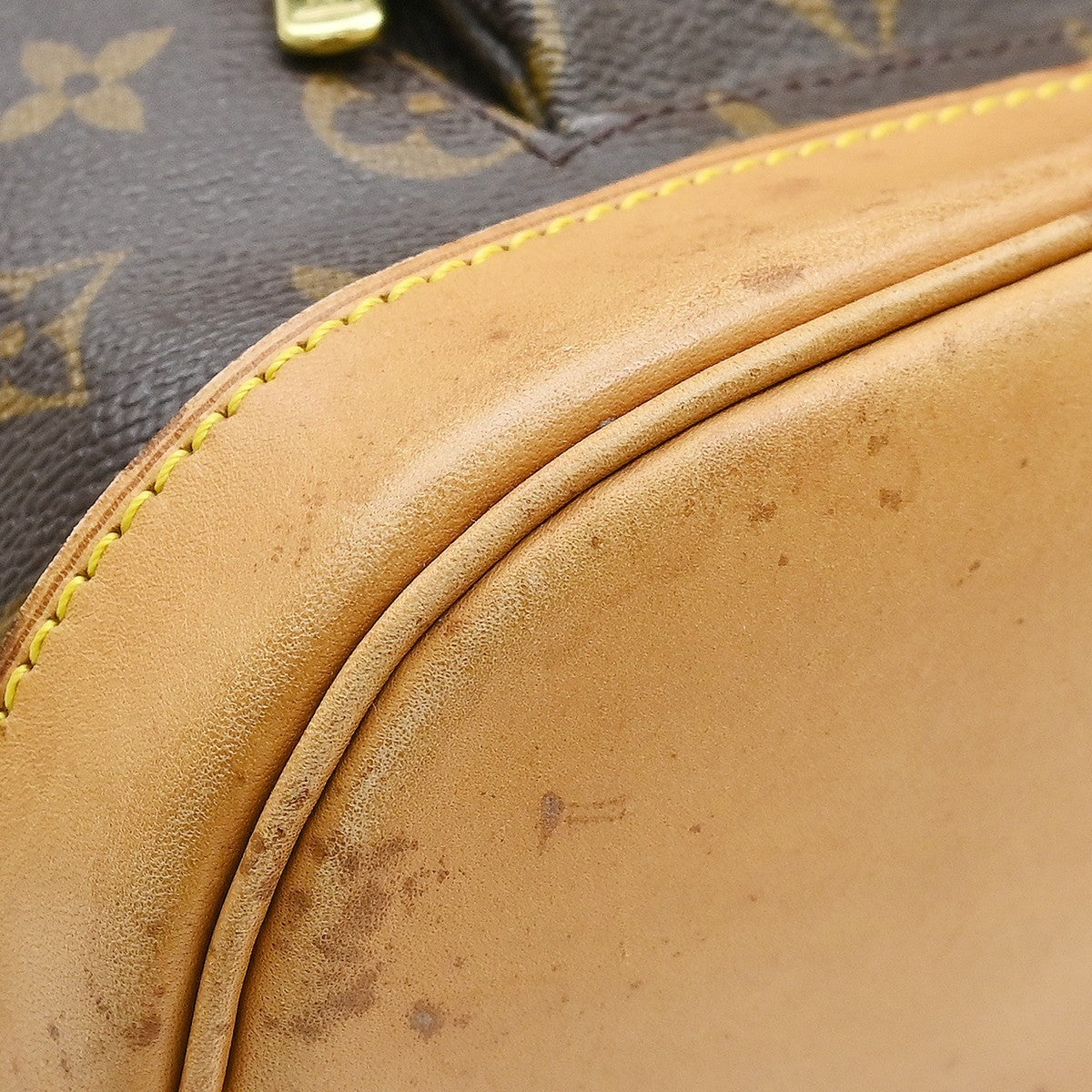 Louis Vuitton Vintage Montsouris Monogram Canvas Brown Canvas Backpack Bag (Pre-Owned)