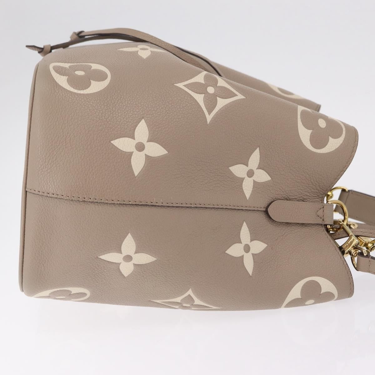 Louis Vuitton Neo Noe By The Pool Monogram Raffia Beige Leather Handbag (Pre-Owned)