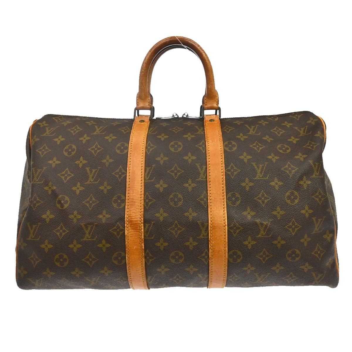 Louis Vuitton Keepall Monogram Canvas Brown Canvas Travel Bag Bag (Pre-Owned)