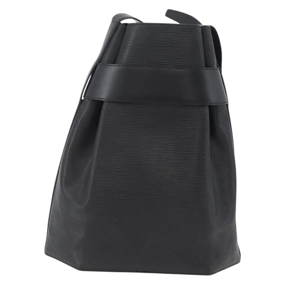 Louis Vuitton Vintage Sac D'epaule Epi Leather Black Leather Shoulder Bag Bag (Pre-Owned)