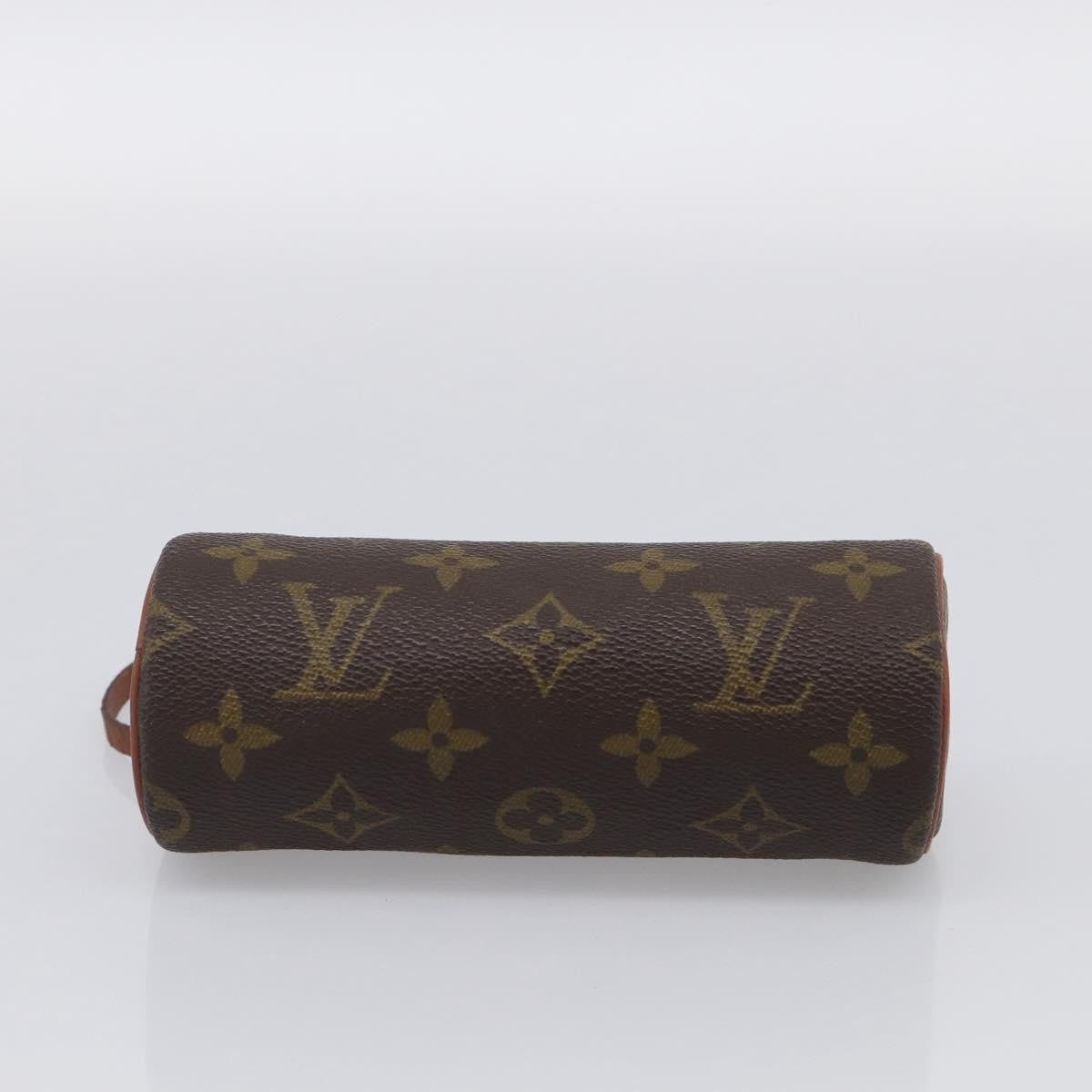Louis Vuitton Papillon Pochette Monogram Canvas Brown Canvas Clutche & Pouche Bag (Pre-Owned)