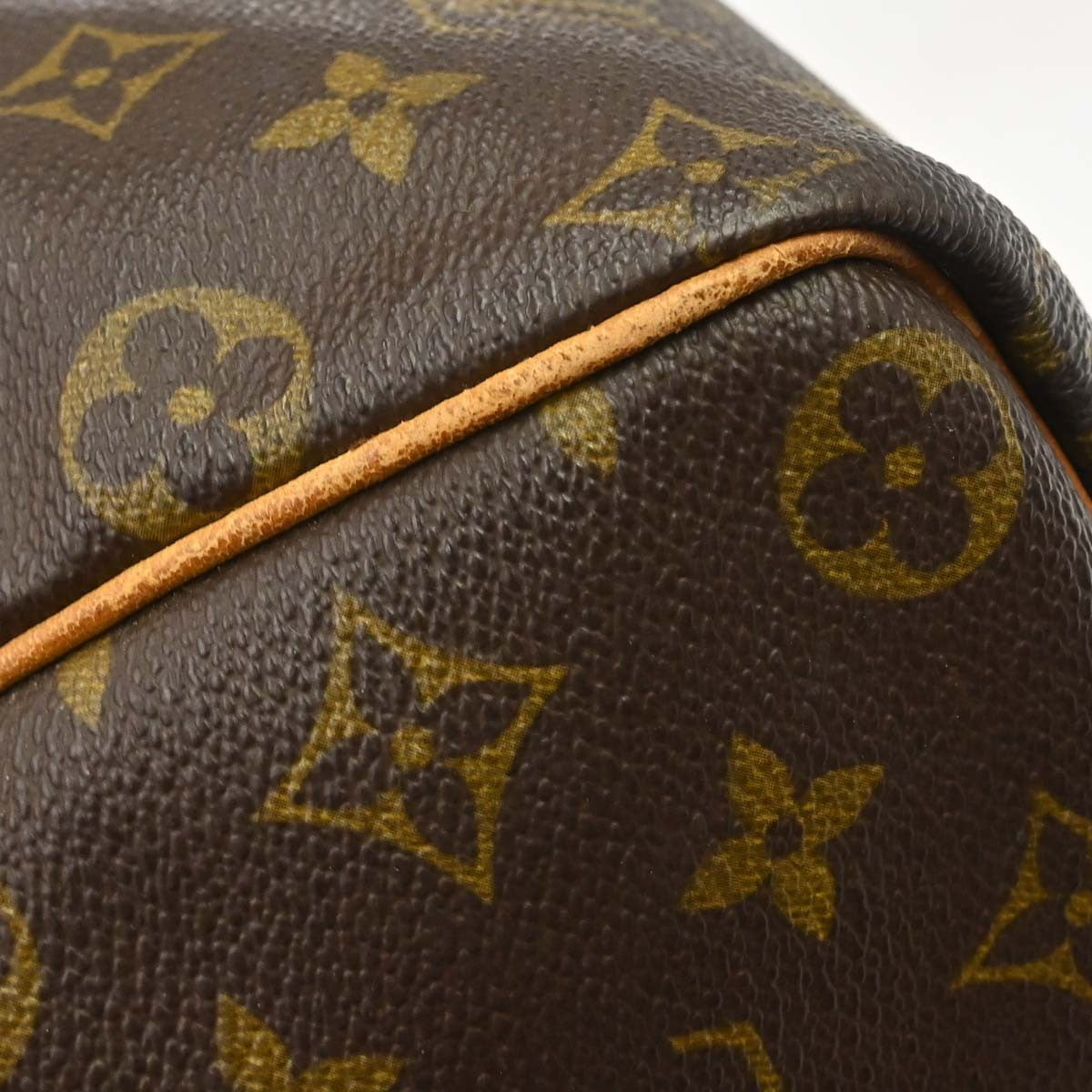 Louis Vuitton Speedy Monogram Brown Canvas Handbag (Pre-Owned)