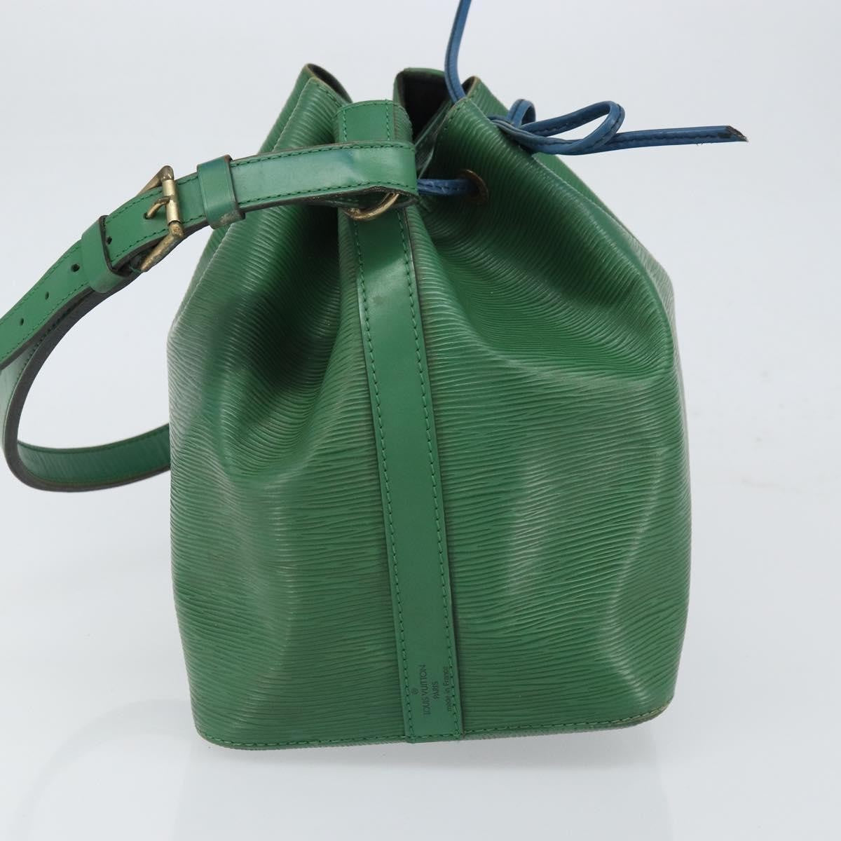 Louis Vuitton Petit Noe Epi Leather Green Leather Shoulder Bag Bag (Pre-Owned)