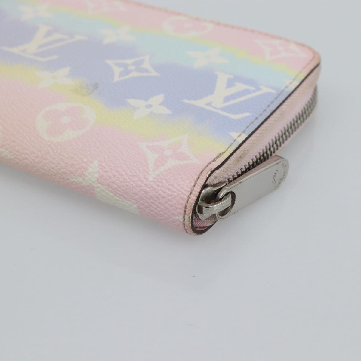 Louis Vuitton Zippy By The Pool Monogram Giant Pink Canvas Wallets Accessory (Pre-Owned)