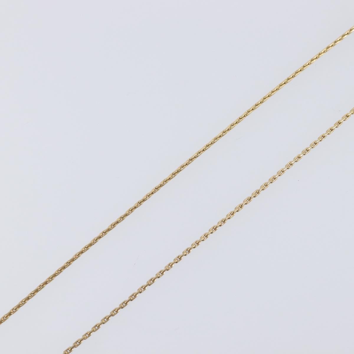 Christian Dior Cd Pendant Metal Gold Metal Necklace Jewelry (Pre-Owned)