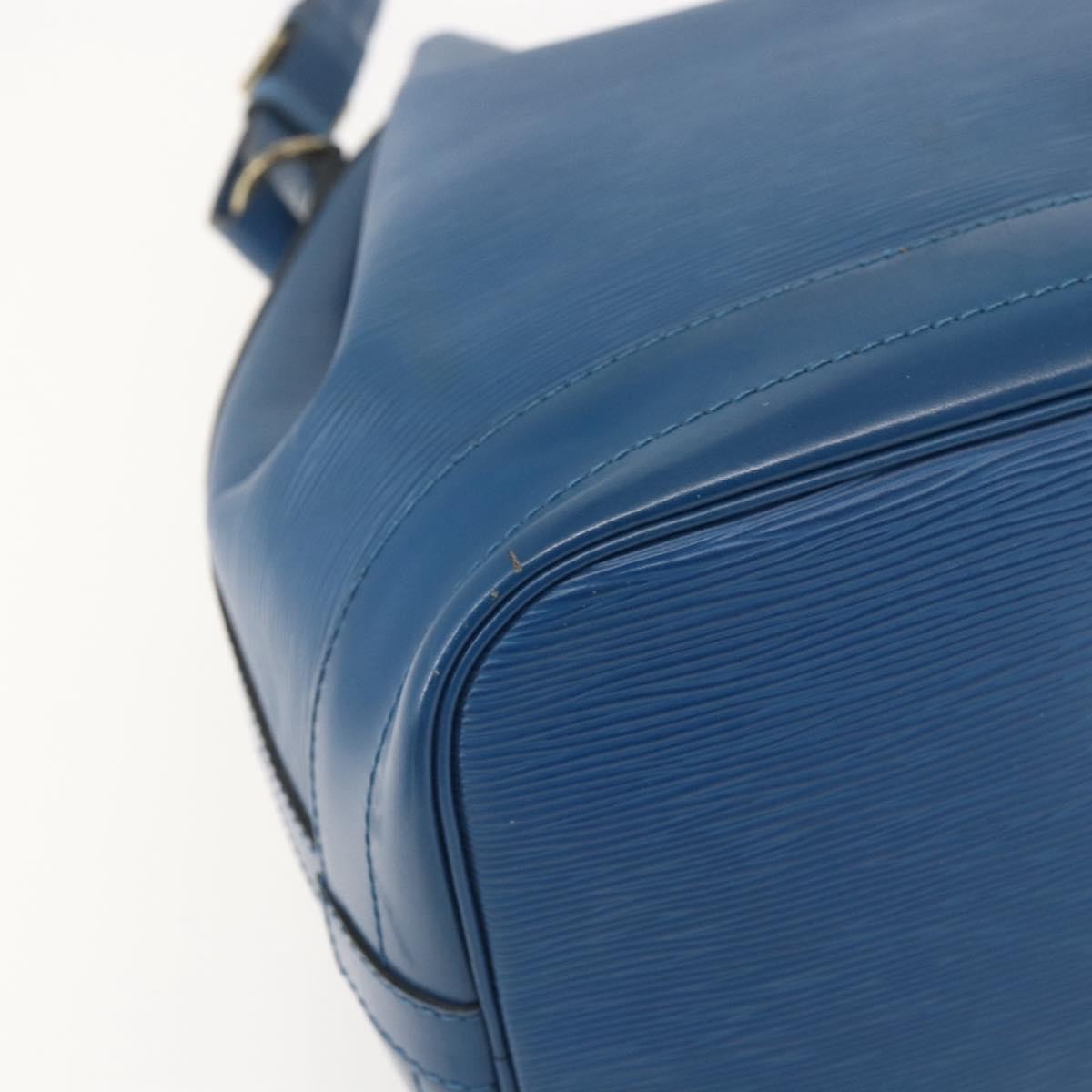 Louis Vuitton Noe Epi Leather Blue Leather Shoulder Bag Bag (Pre-Owned)