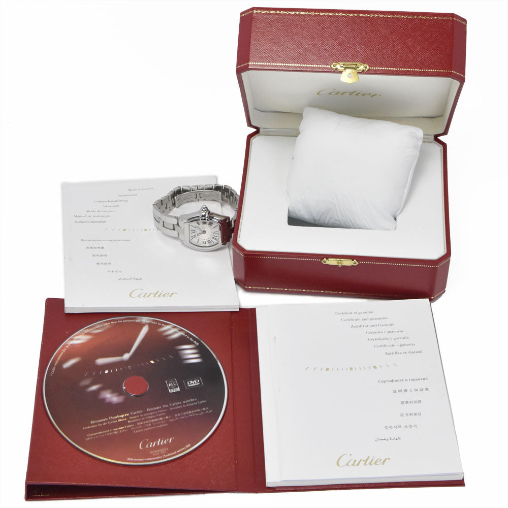 Cartier Roadster Quartz Stainless Steel Watch (Pre-Owned)