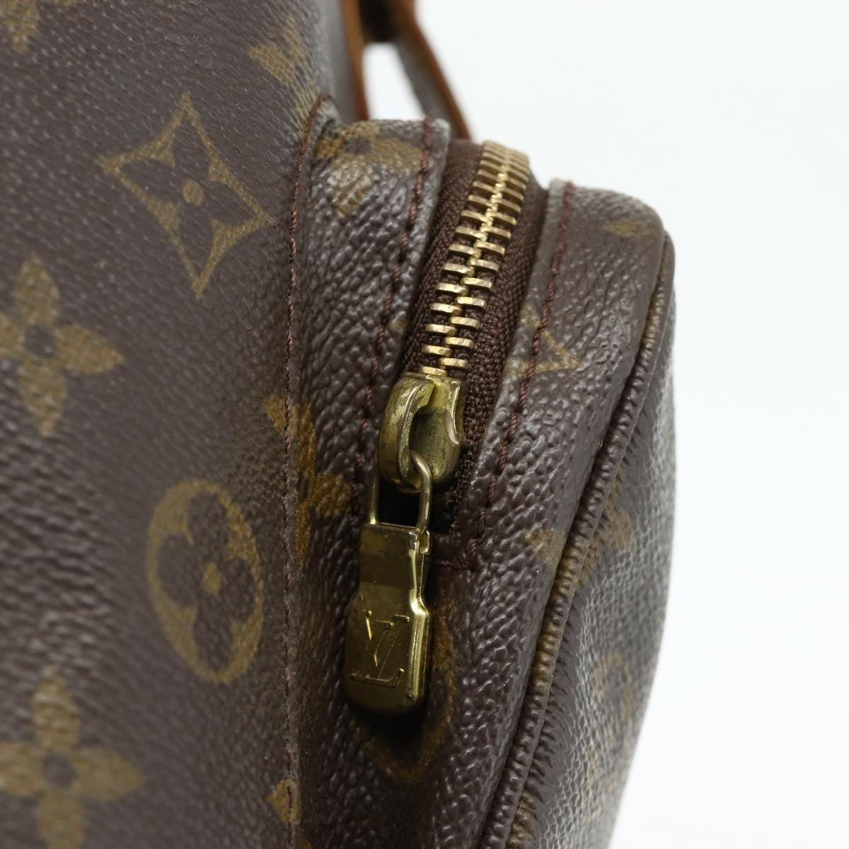 Louis Vuitton Vintage Montsouris Monogram Canvas Brown Canvas Backpack Bag (Pre-Owned)