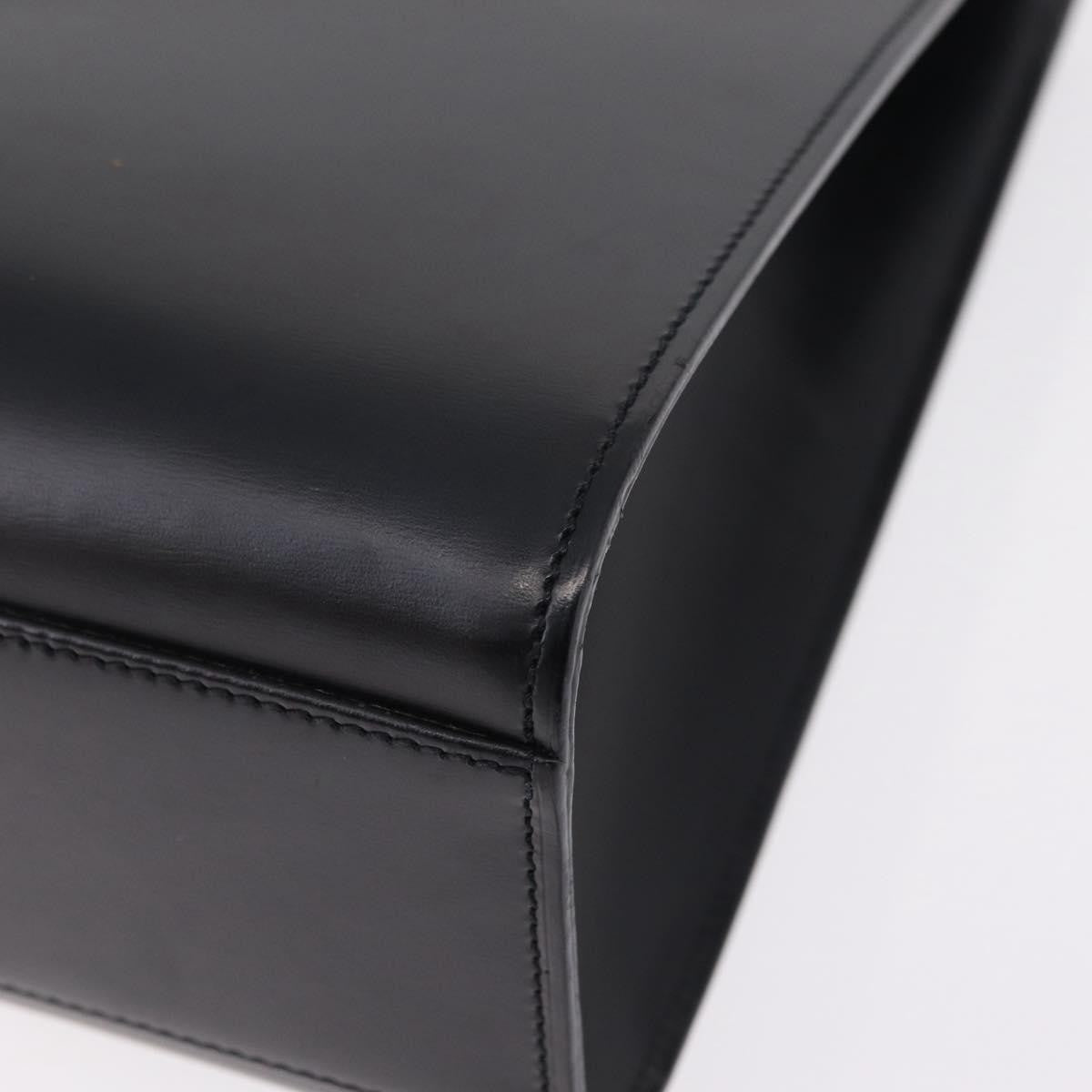 Cartier Panthère Shoulder Leather Black Leather Shoulder Bag Bag (Pre-Owned)