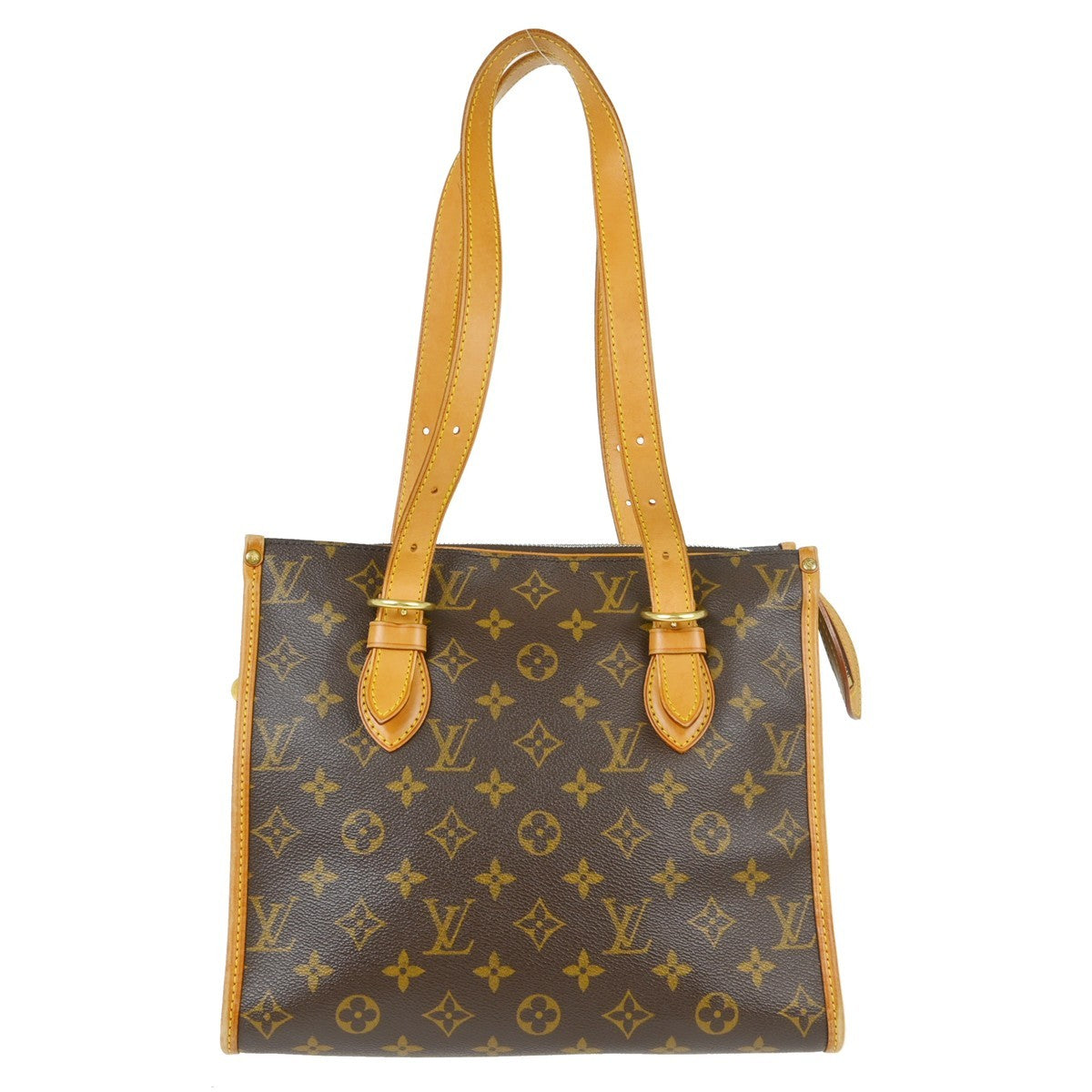 Louis Vuitton Popincourt Monogram Canvas Brown Canvas Shoulder Bag Bag (Pre-Owned)