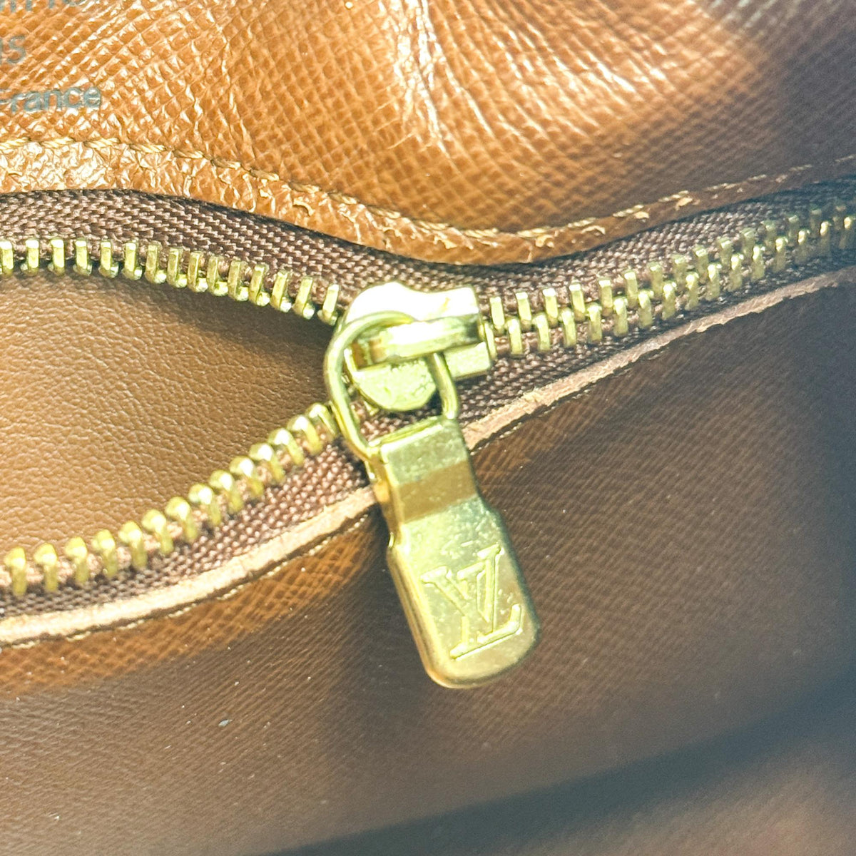 Louis Vuitton Boulogne Monogram Canvas Brown Canvas Handbag (Pre-Owned)