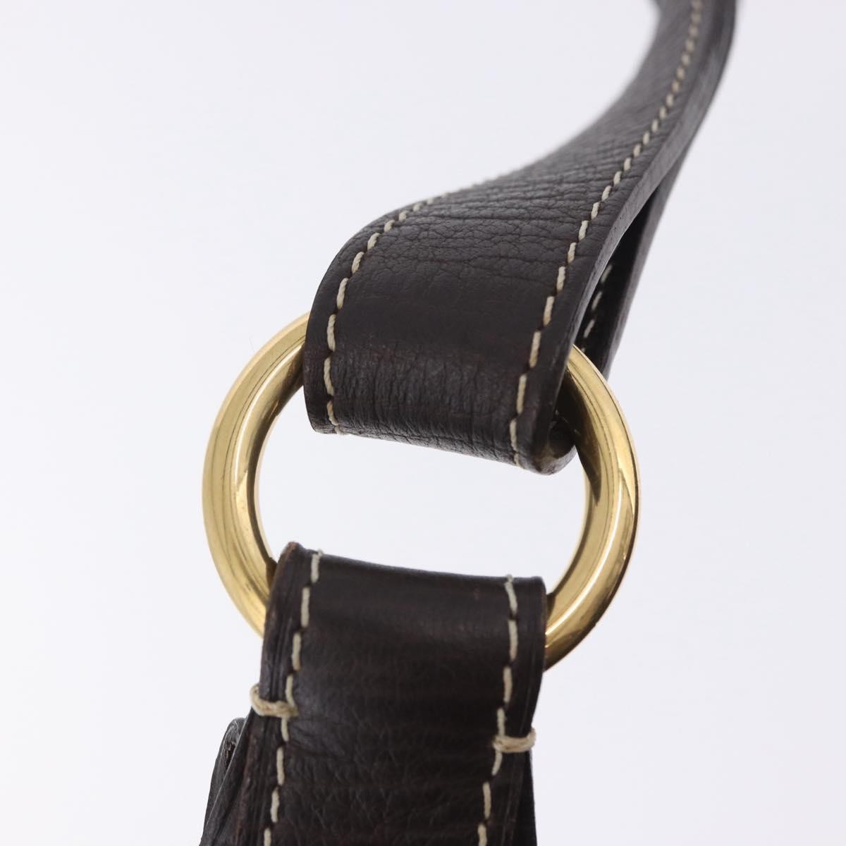 Louis Vuitton Manon Mini Lin Brown Canvas Handbag (Pre-Owned)