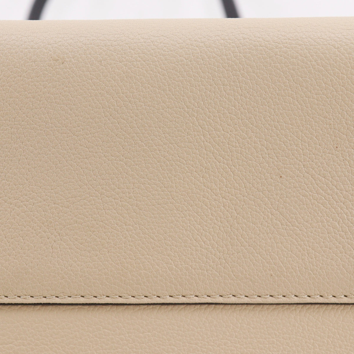 Louis Vuitton Lockme Cabas Leather Beige Leather Tote Bag Bag (Pre-Owned)