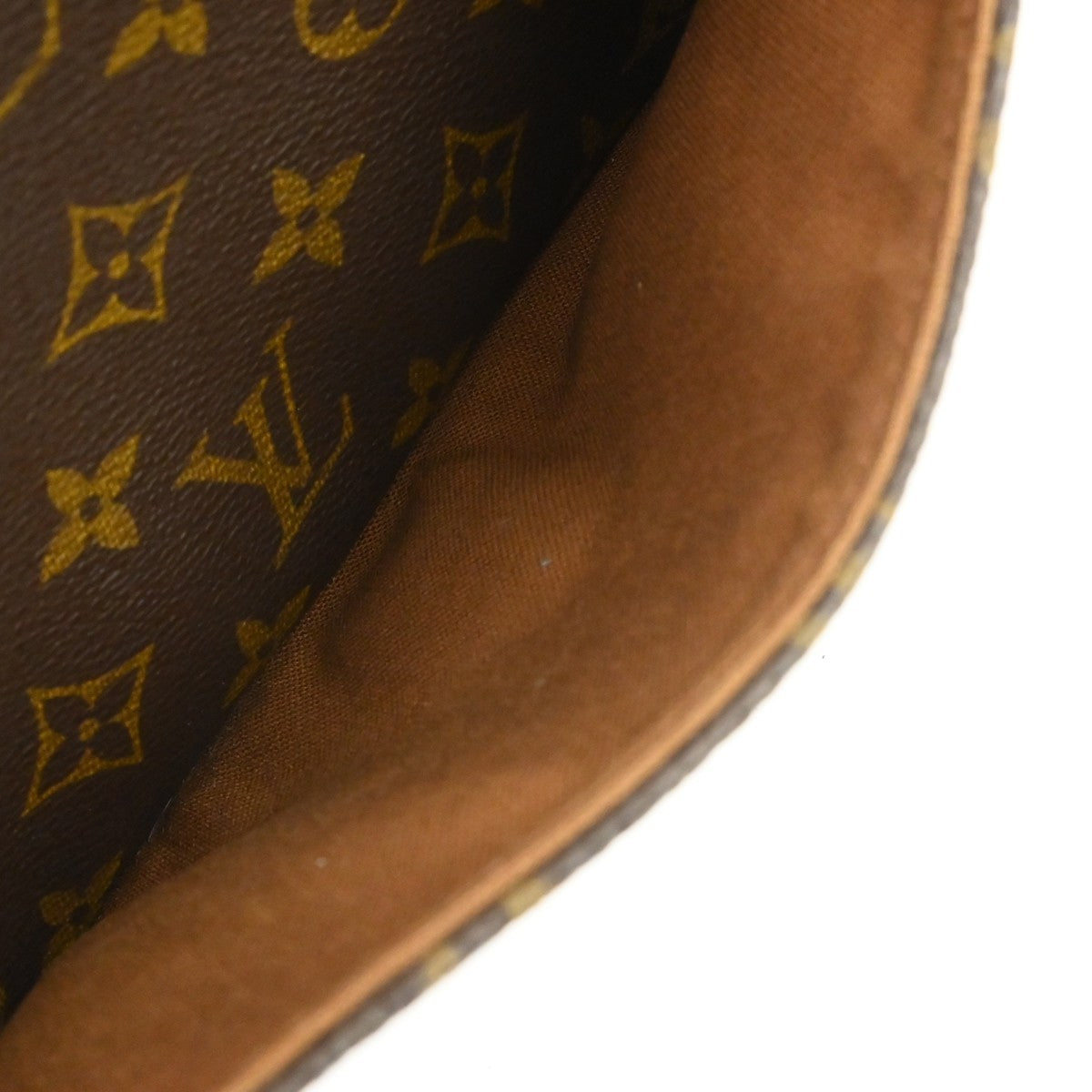 Louis Vuitton Sologne Monogram Canvas Brown Canvas Handbag (Pre-Owned)