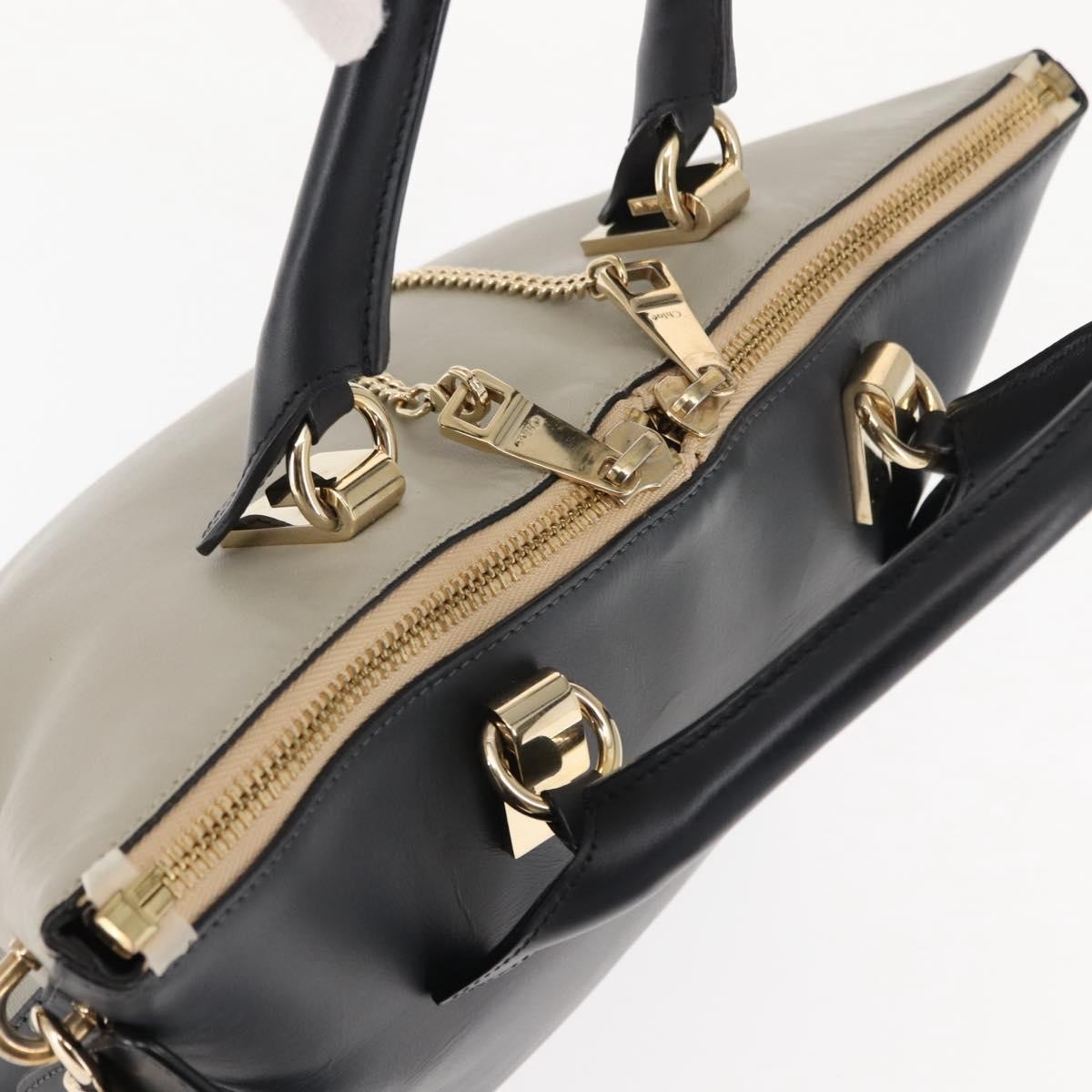 Chloe Bicolor Baylee Satchel Leather Multicolour Leather Handbag (Pre-Owned)