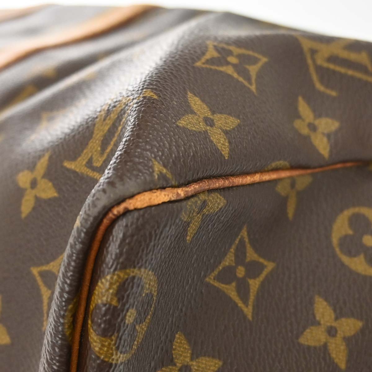 Louis Vuitton Keepall Monogram Canvas Brown Canvas Travel Bag Bag (Pre-Owned)