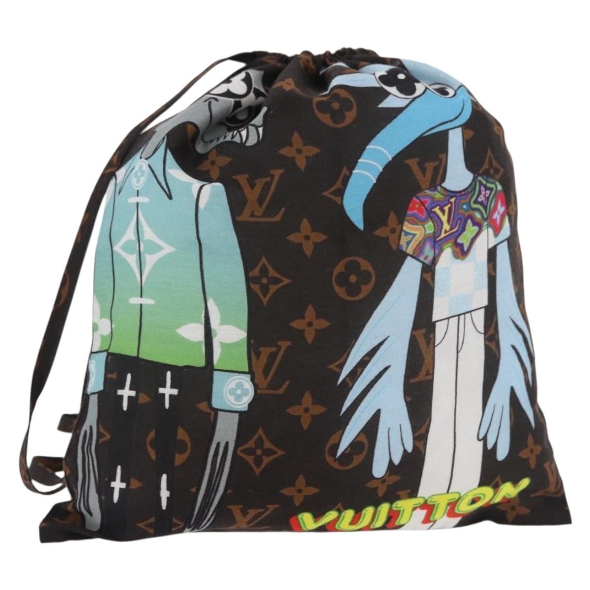 Louis Vuitton Lv Friends Canvas Brown Canvas Clutche & Pouche Bag (Pre-Owned)