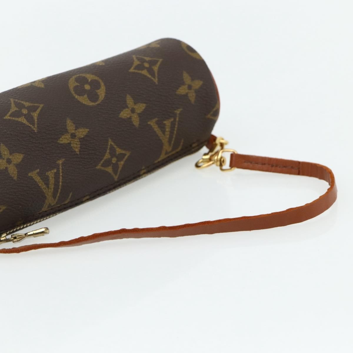 Louis Vuitton Papillon Pochette Monogram Canvas Brown Canvas Clutche & Pouche Bag (Pre-Owned)