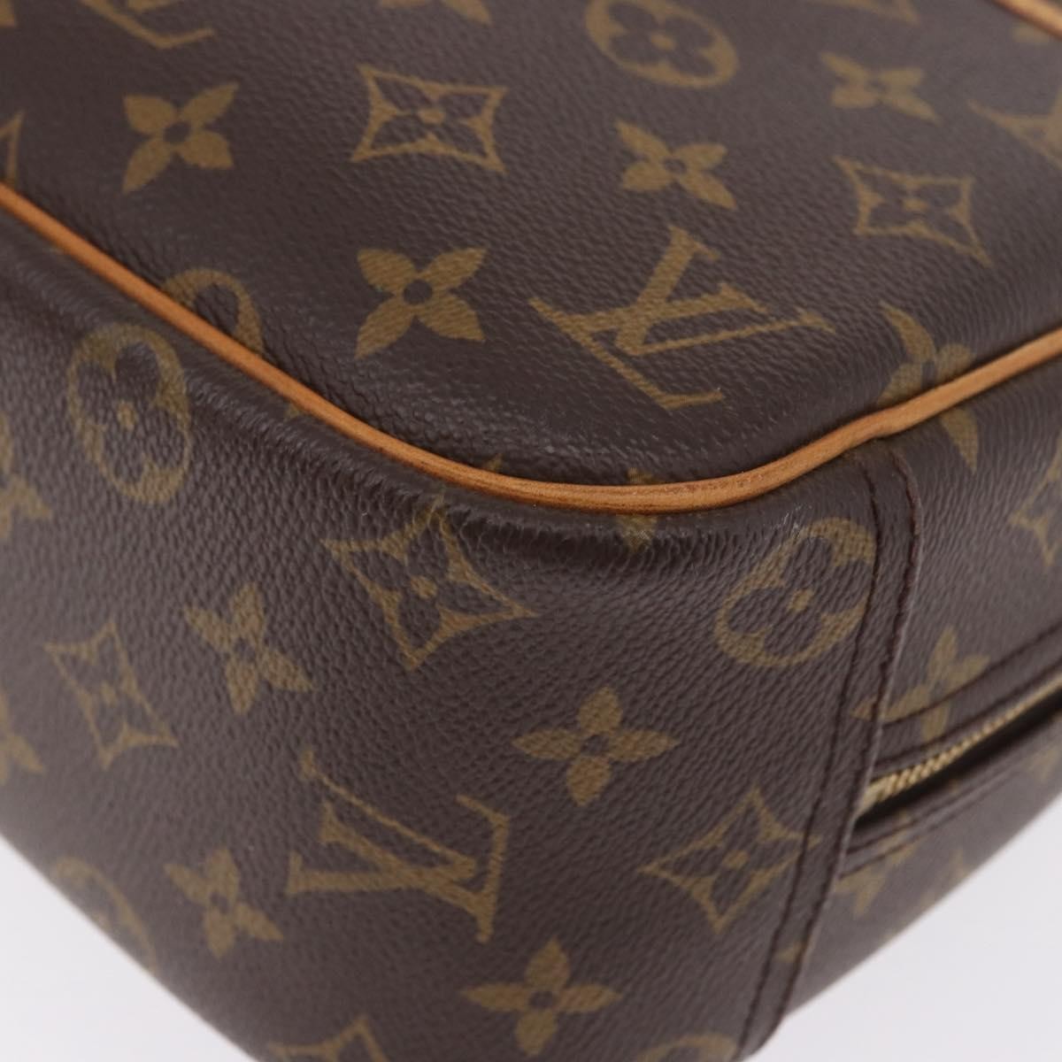 Louis Vuitton Trouville Monogram Canvas Brown Canvas Handbag (Pre-Owned)